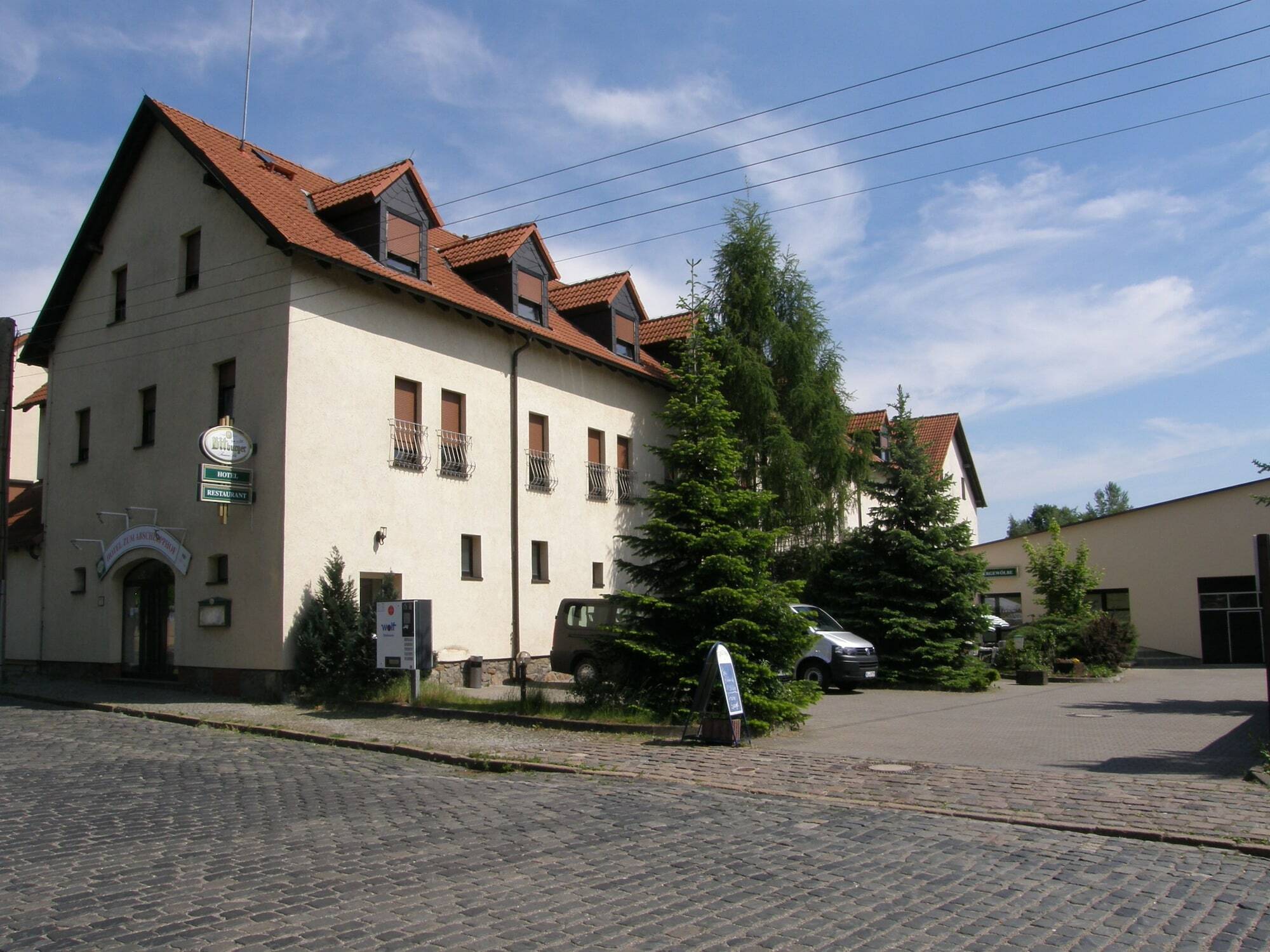 Hotel Zum Abschlepphof Лайпциг Екстериор снимка